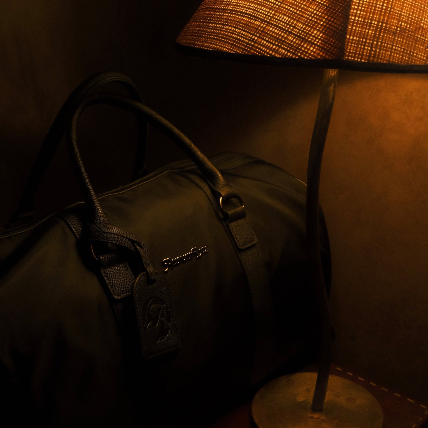 Virgil Up - Nylon & Leather Duffel Bag - AurumLux