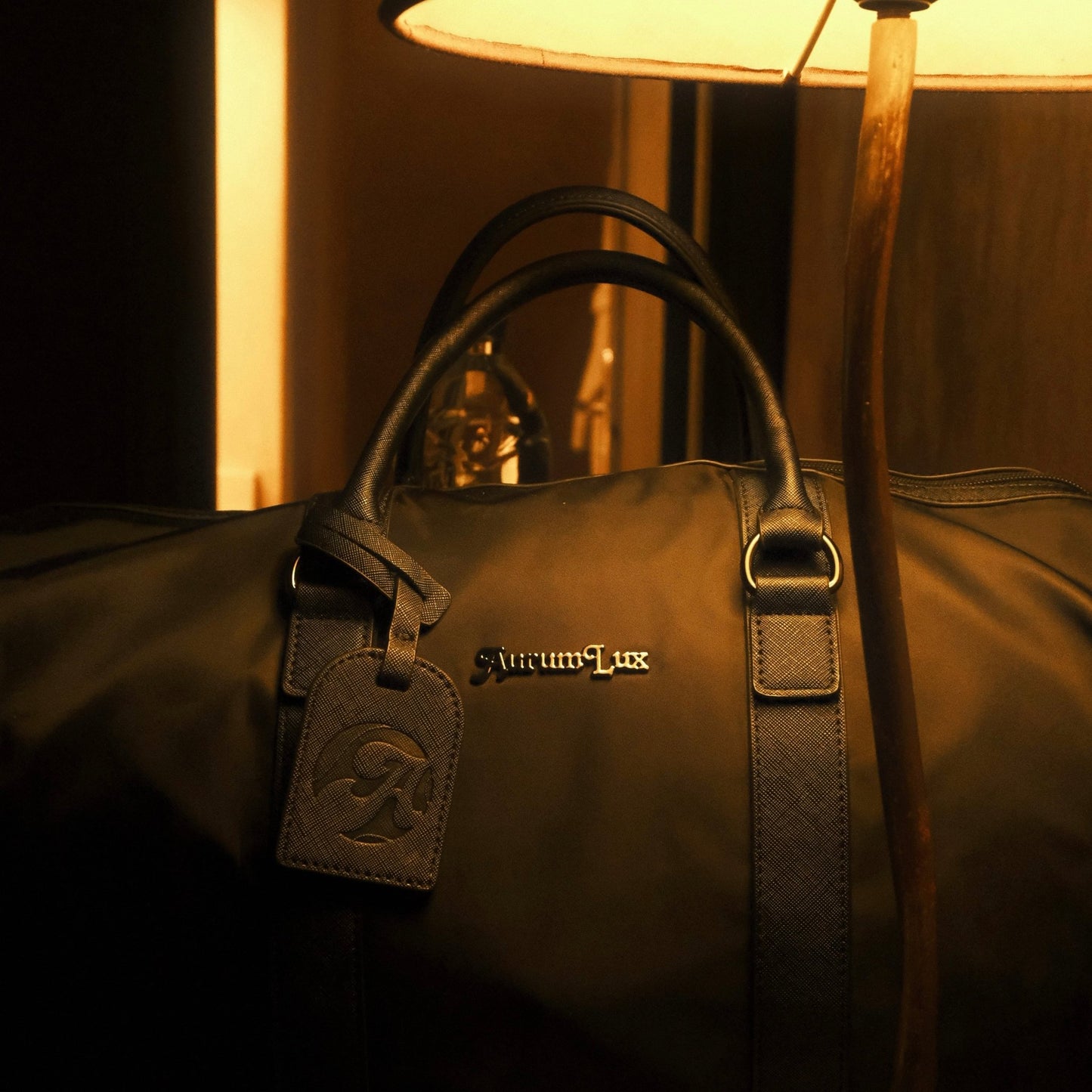 Virgil Up - Nylon & Leather Duffel Bag - AurumLux