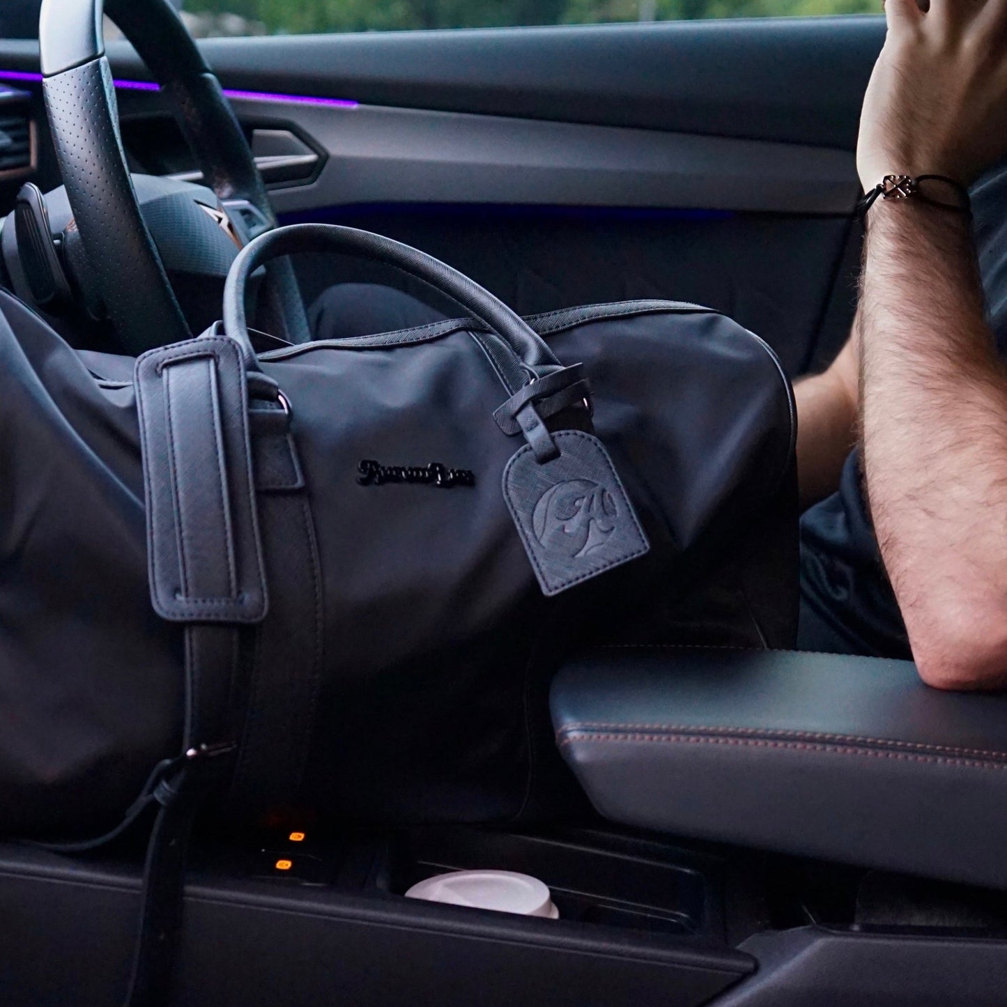 Virgil Up - Nylon & Leather Duffel Bag - AurumLux
